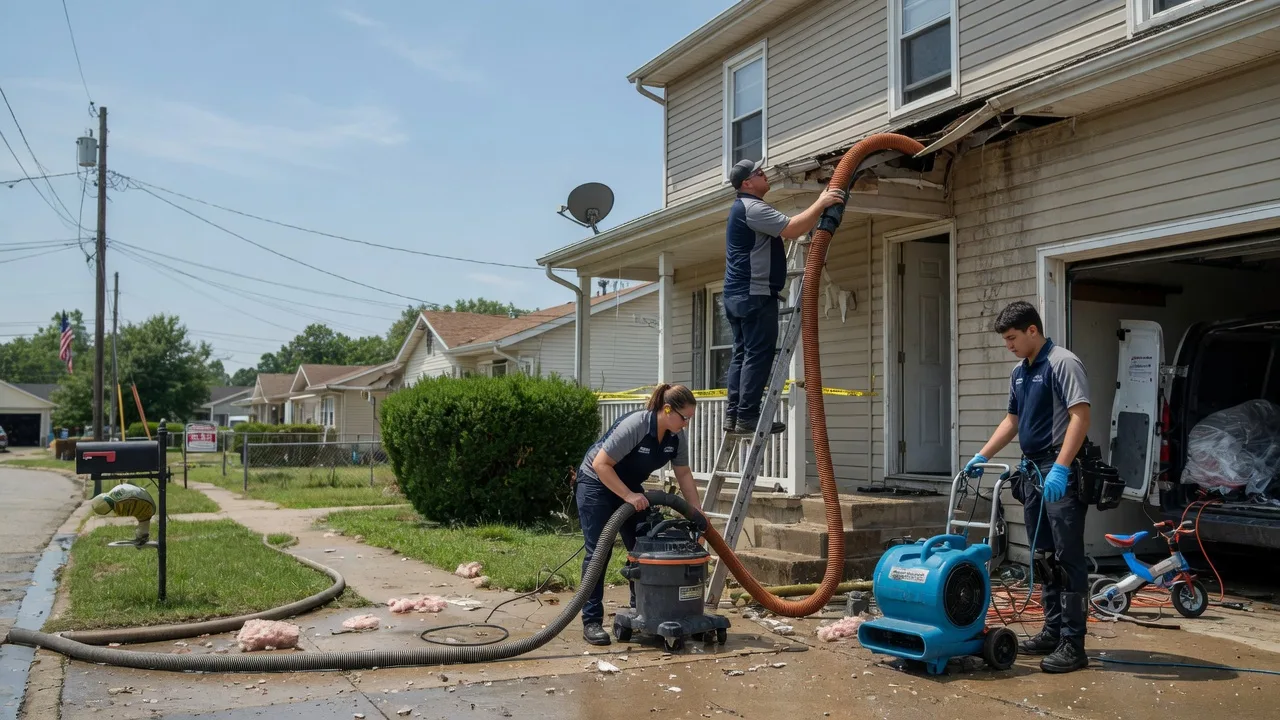 Water Damage Restoration in Harvel, IL near me